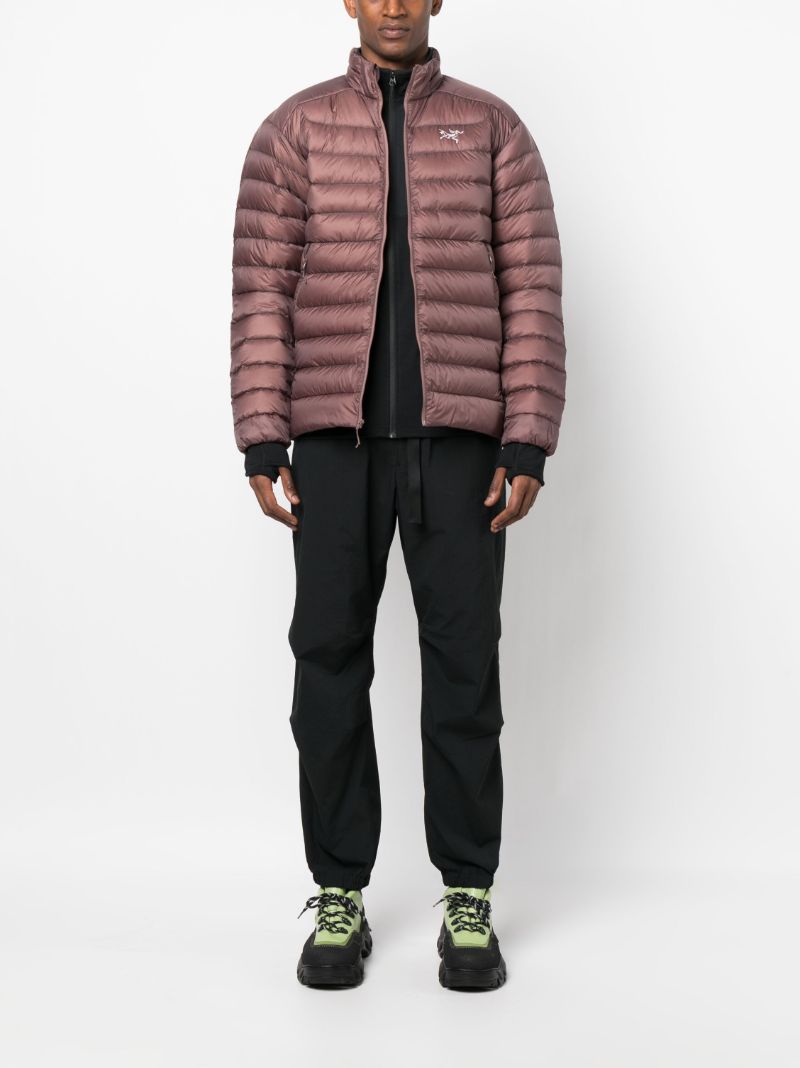 Brown Cerium Padded Jacket