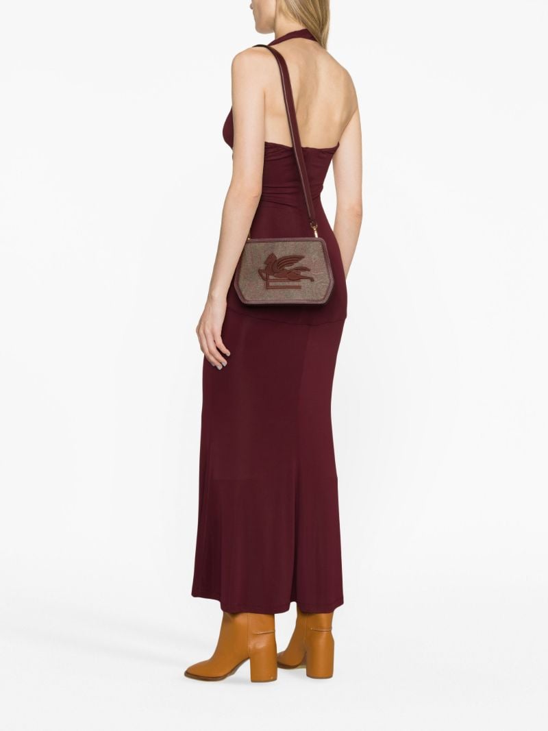 Red Essential Paisley Jacquard Cross Body Bag