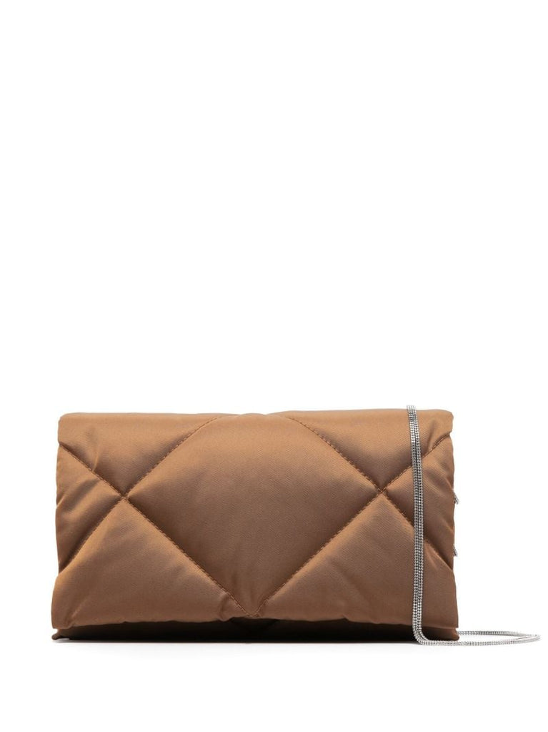 Brown City MatelassÃ_x0083_Â© Cross-body Bag