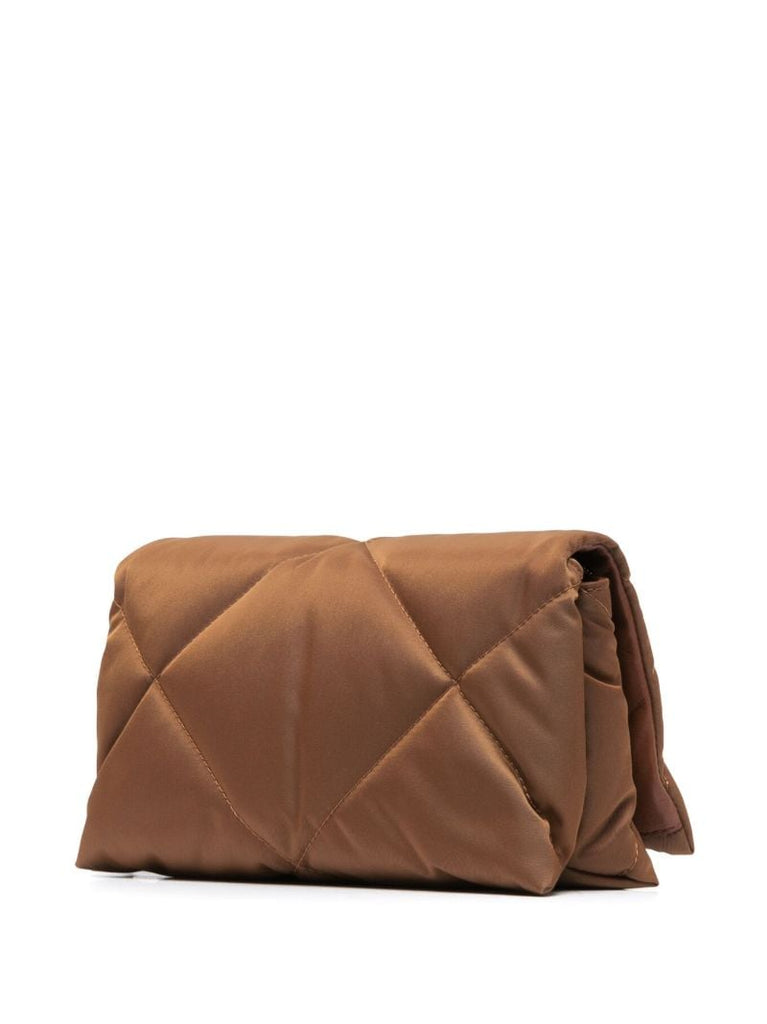Brown City MatelassÃ_x0083_Â© Cross-body Bag