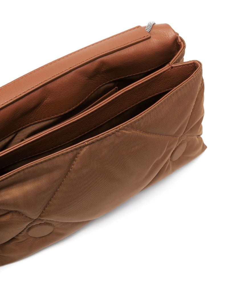 Brown City MatelassÃ_x0083_Â© Cross-body Bag