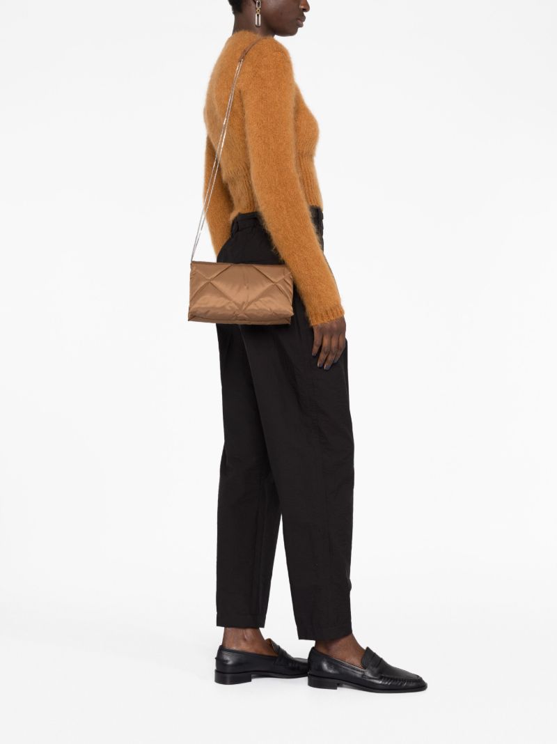 Brown City MatelassÃ_x0083_Â© Cross-body Bag