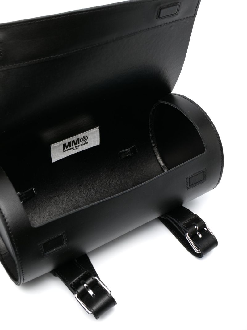 Black Small Tube Shoulder Bag