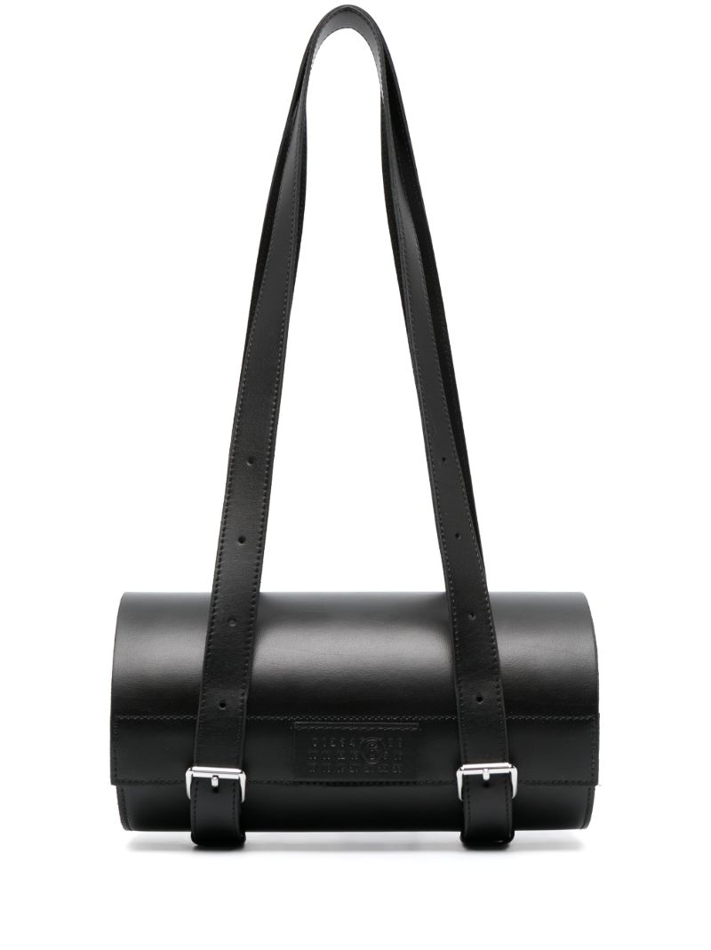 Black Small Tube Shoulder Bag