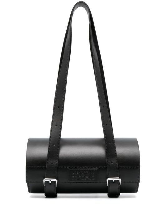 Black Small Tube Shoulder Bag