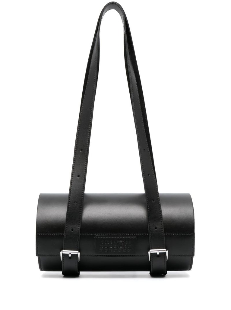 Black Small Tube Shoulder Bag