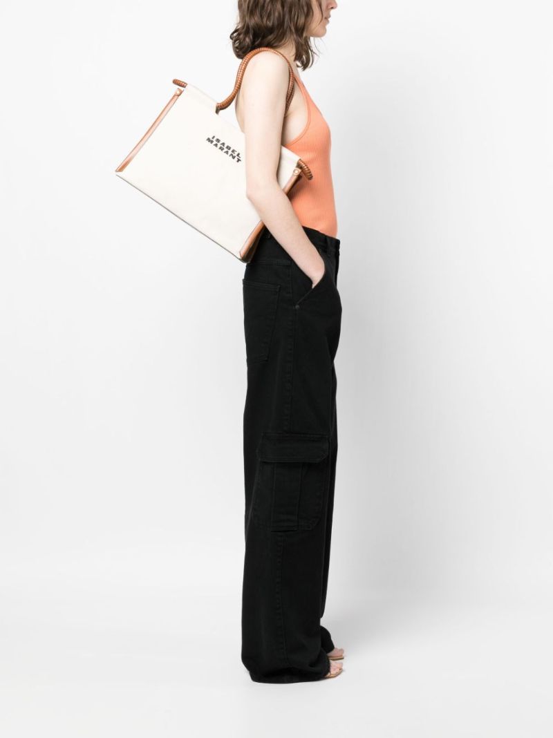 Neutral Toledo Cotton Tote Bag