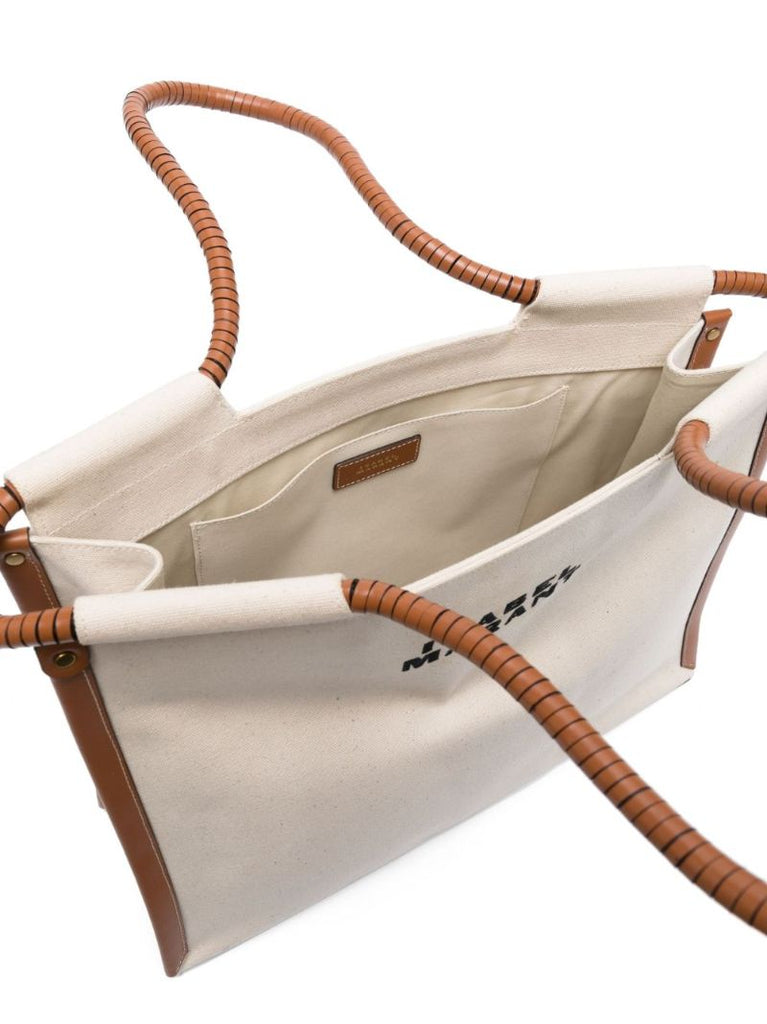 Neutral Toledo Cotton Tote Bag