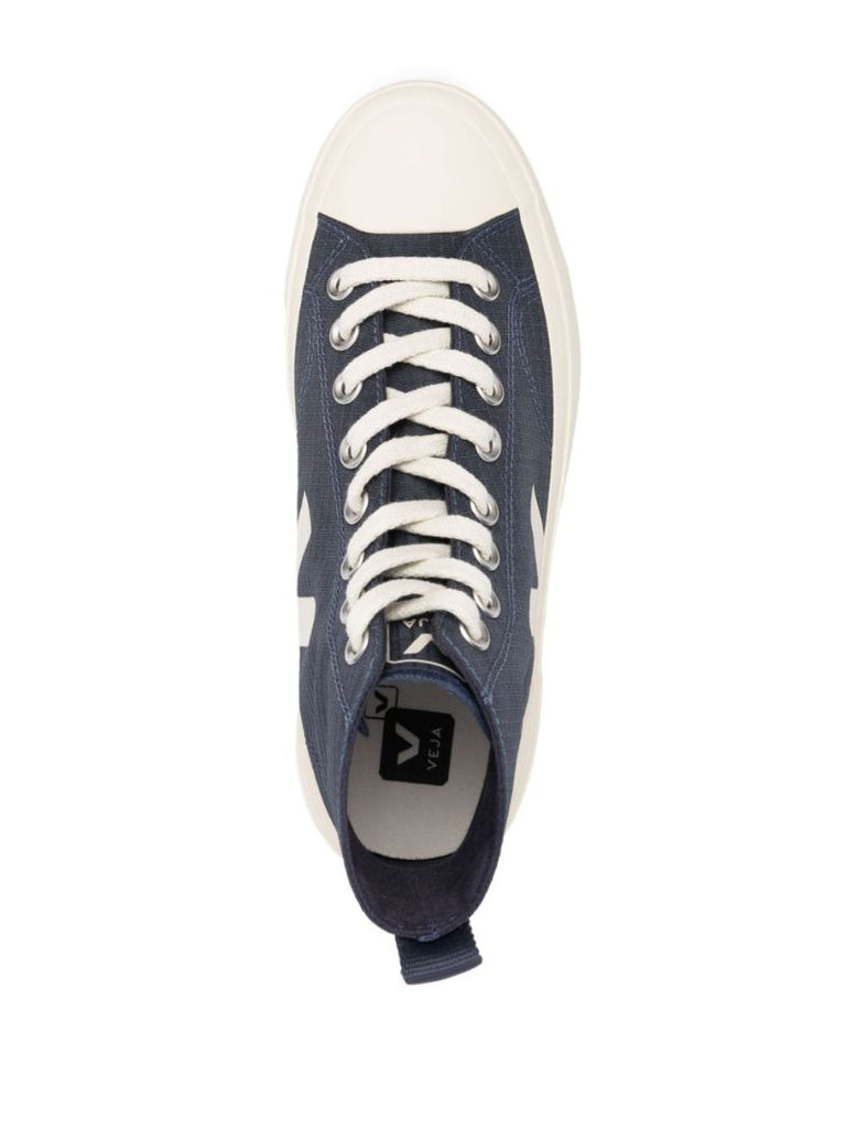 Blue Wata Ii Pierre Canvas Sneakers