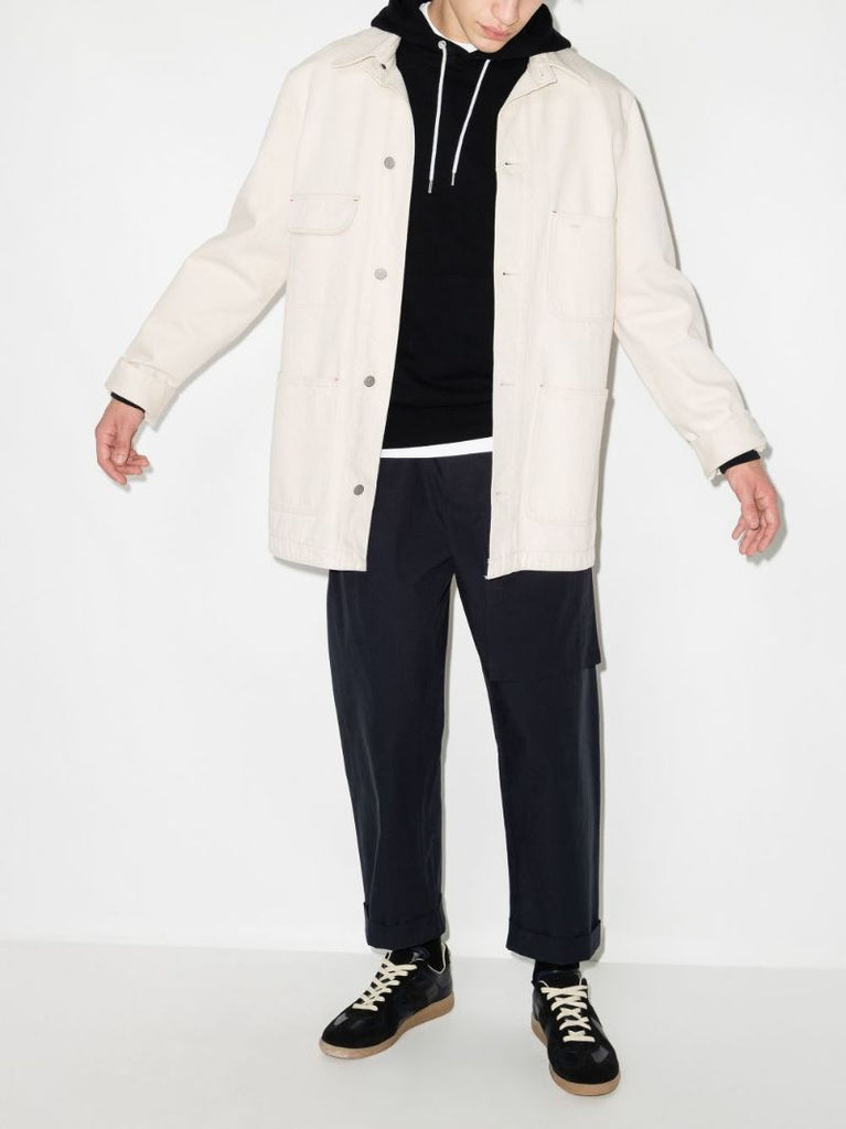 Fox Head Patch Cotton Hoodie