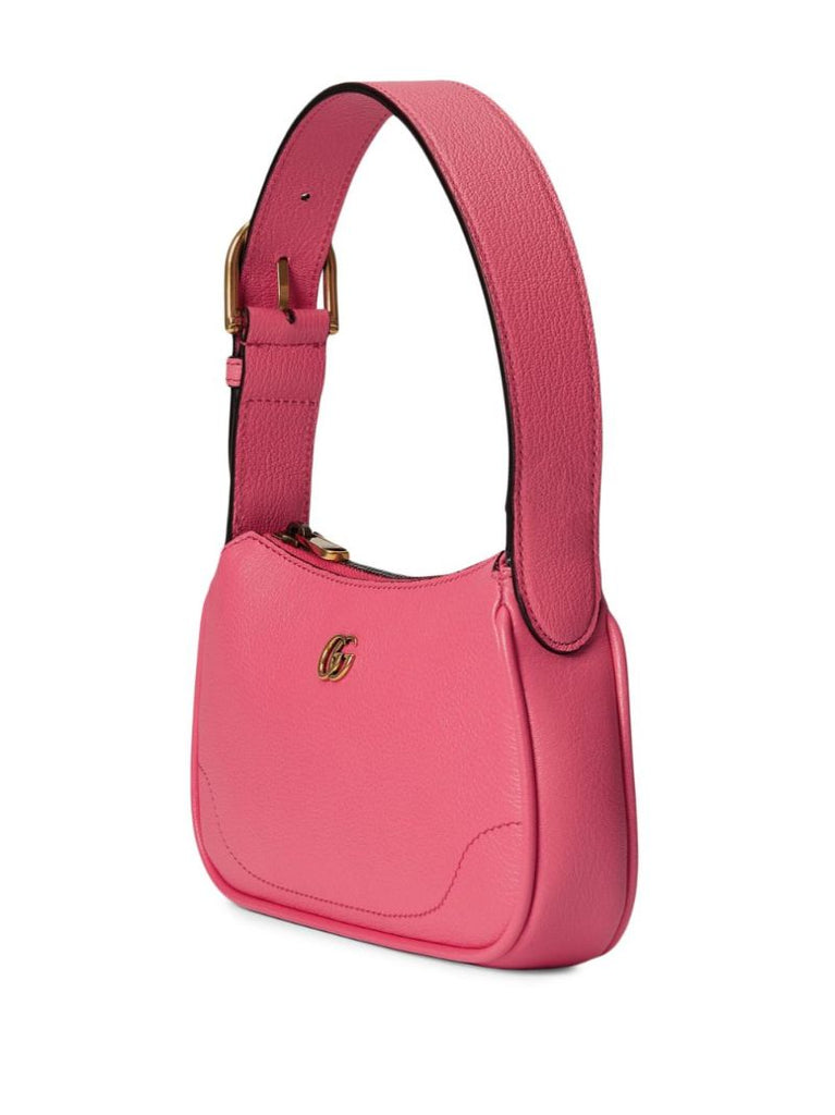Pink Aphrodite Mini Leather Shoulder Bag