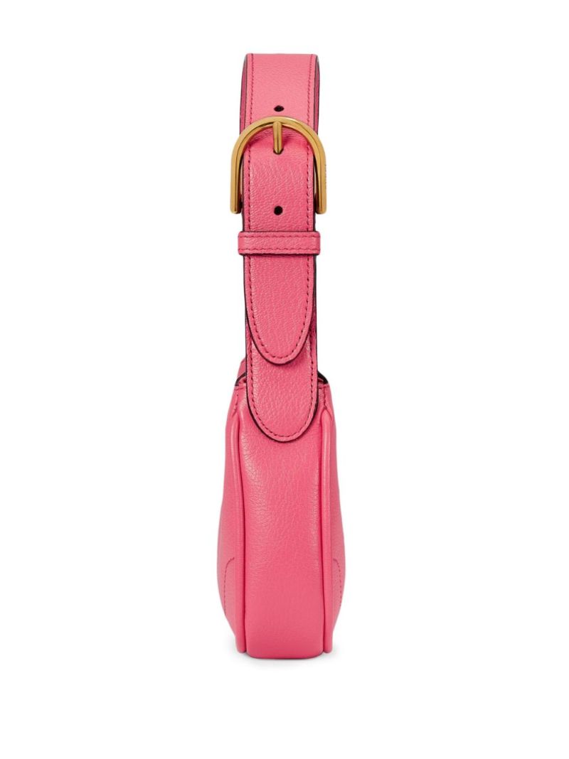 Pink Aphrodite Mini Leather Shoulder Bag