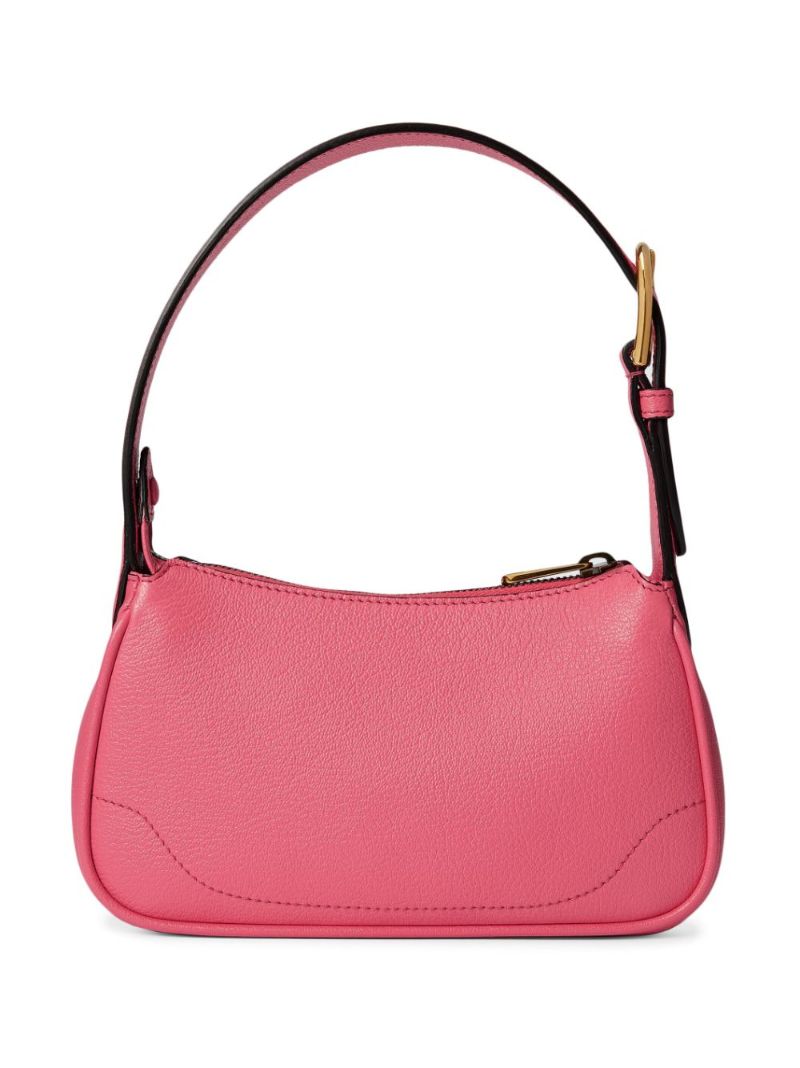 Pink Aphrodite Mini Leather Shoulder Bag