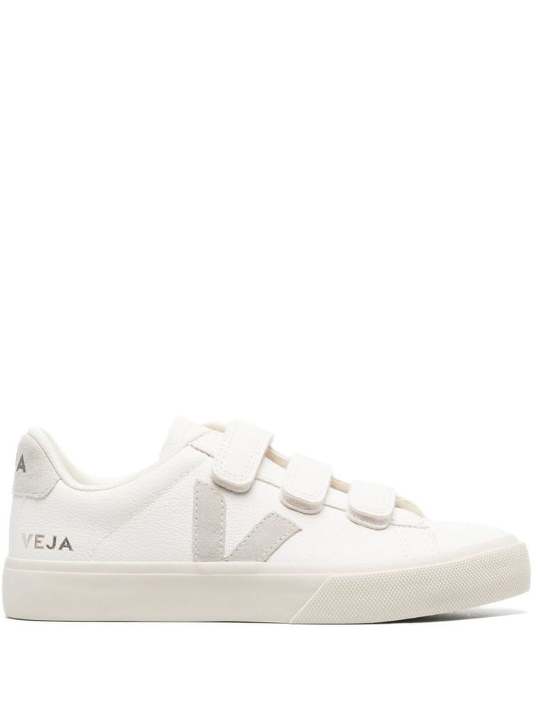 White Recife Leather Sneakers