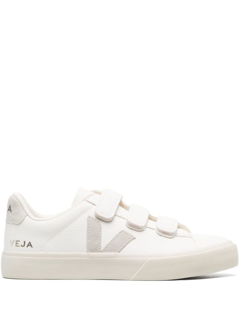 White Recife Leather Sneakers