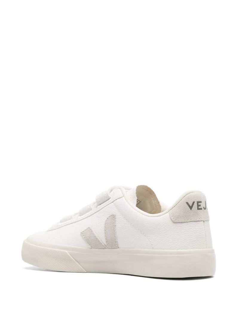 White Recife Leather Sneakers