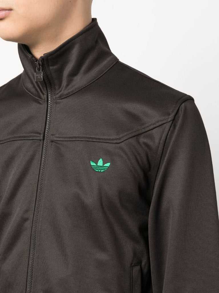 X Wales Bonner Brown Trefoil Track Jacket
