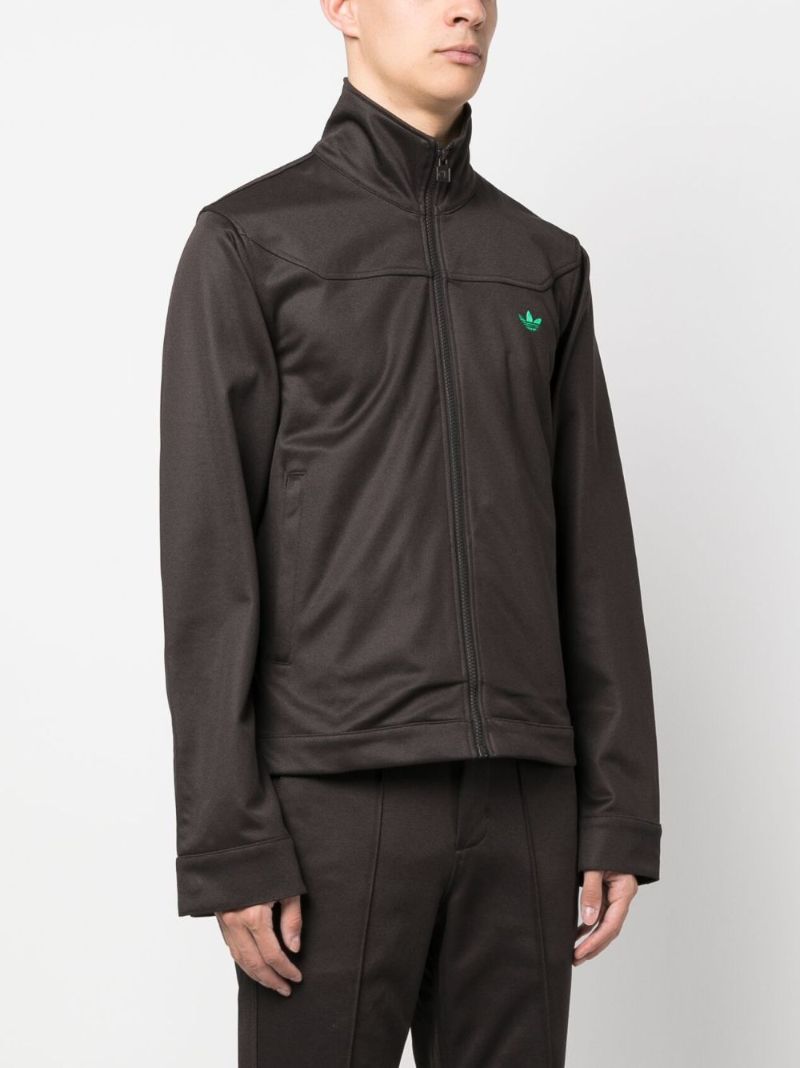 X Wales Bonner Brown Trefoil Track Jacket