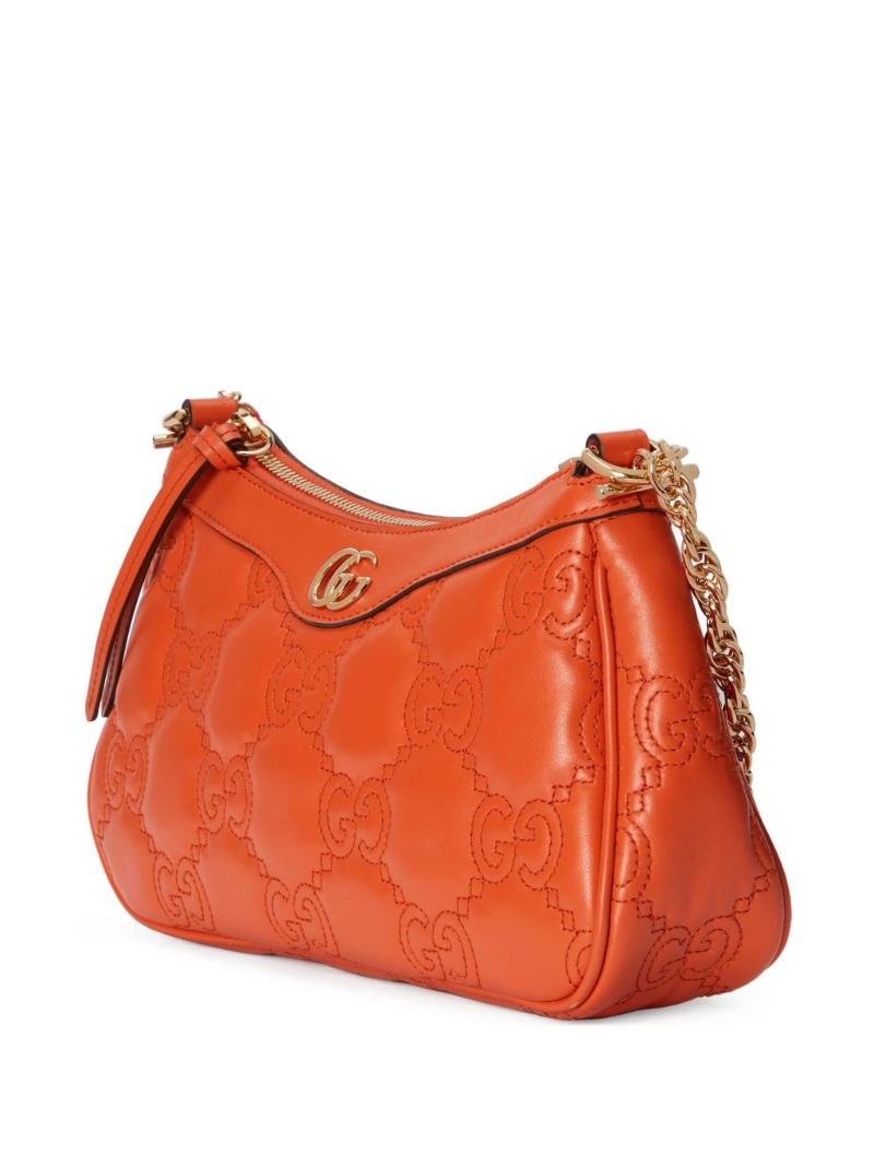 Orange Gg MatelassÃ_x0083_Â© Shoulder Bag