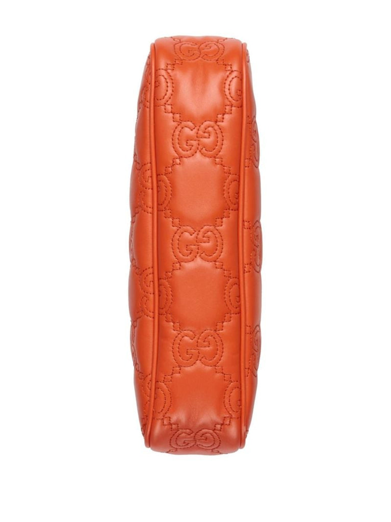Orange Gg MatelassÃ_x0083_Â© Shoulder Bag