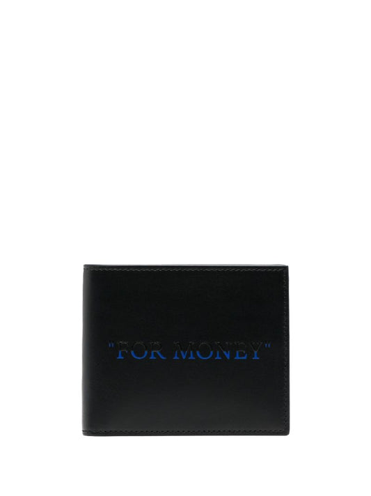 Black for Money Bi-fold Leather Wallet