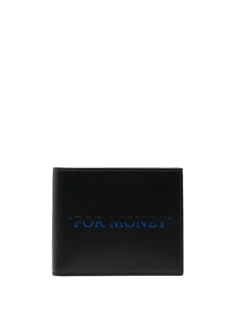 Black for Money Bi-fold Leather Wallet