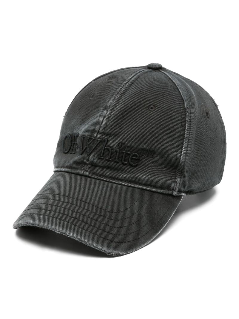 Grey Bookish Logo-embroidered Baseball Hat