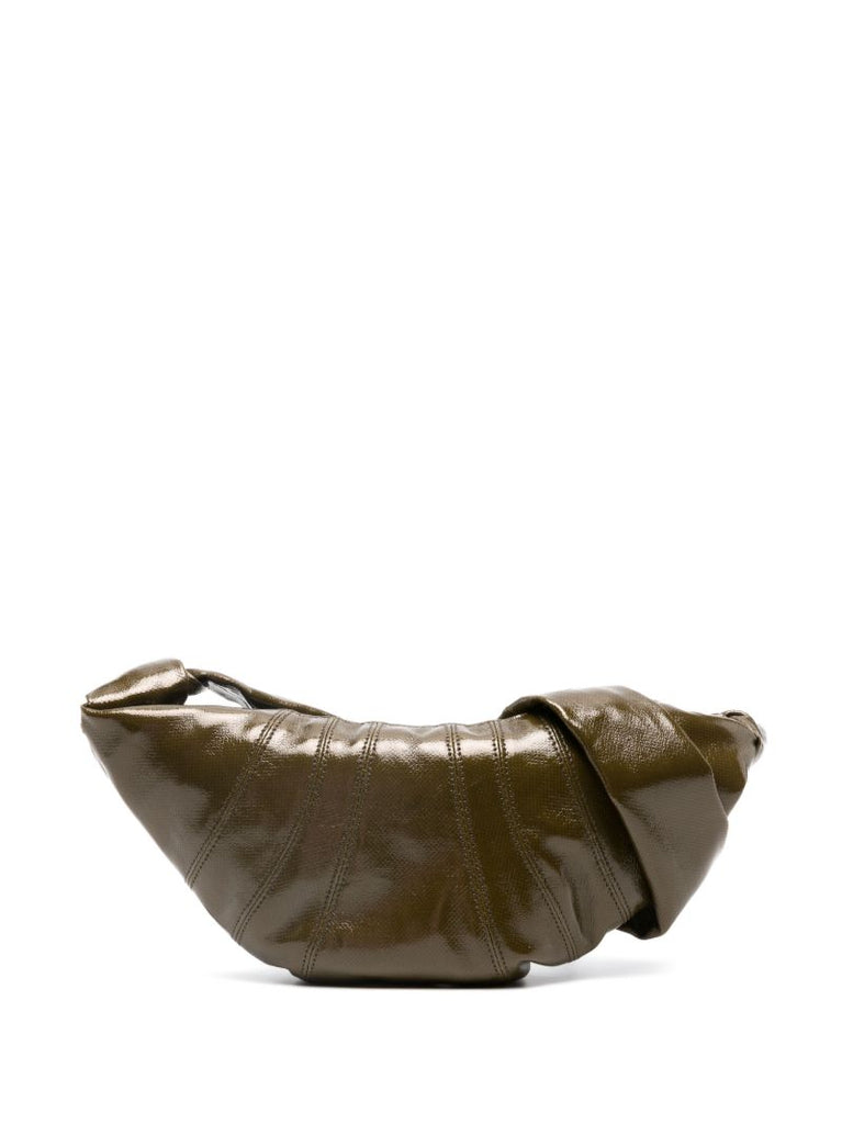Green Croissant Small Shoulder Bag