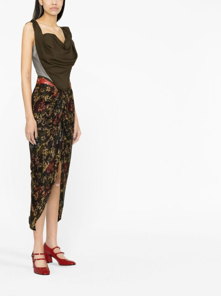 Khaki Sunday Corset Top