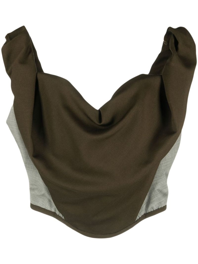 Khaki Sunday Corset Top