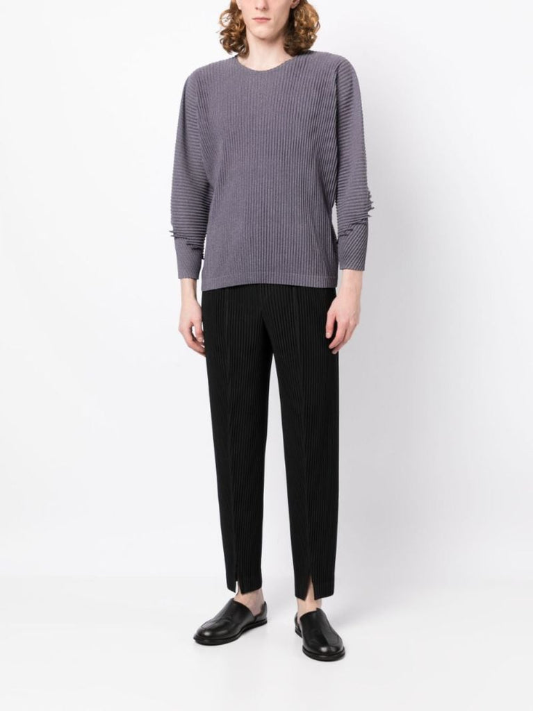 Black Pleats 2 Tailored Trousers