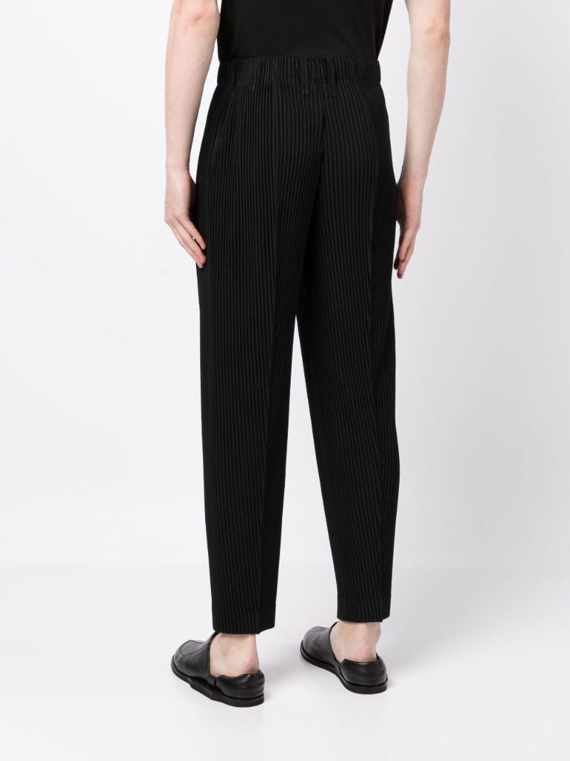Black Pleats 2 Tailored Trousers