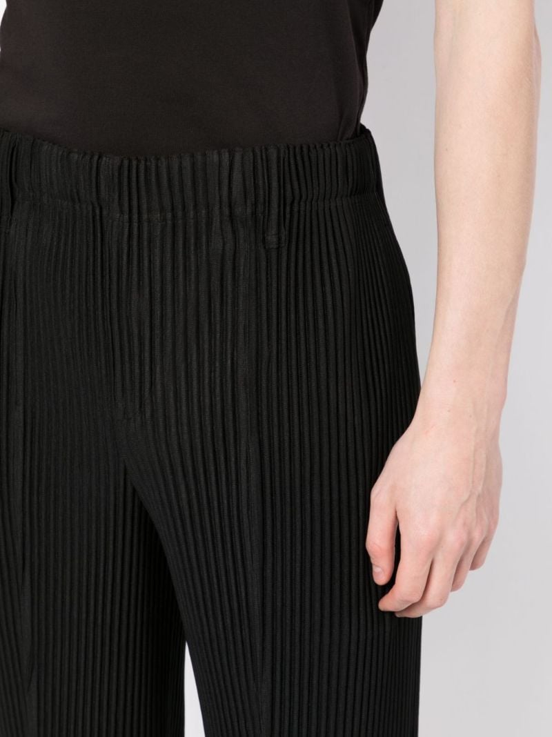 Black Pleats 2 Tailored Trousers