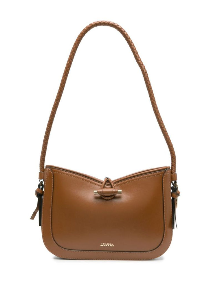 Brown Vigo Leather Shoulder Bag