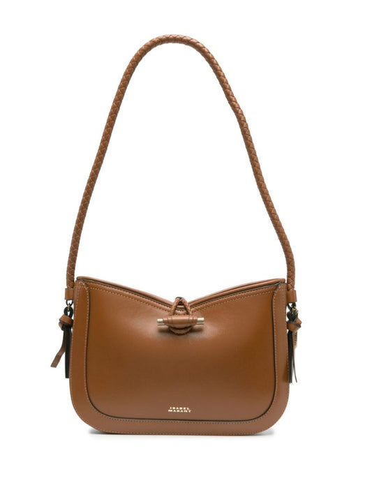 Brown Vigo Leather Shoulder Bag