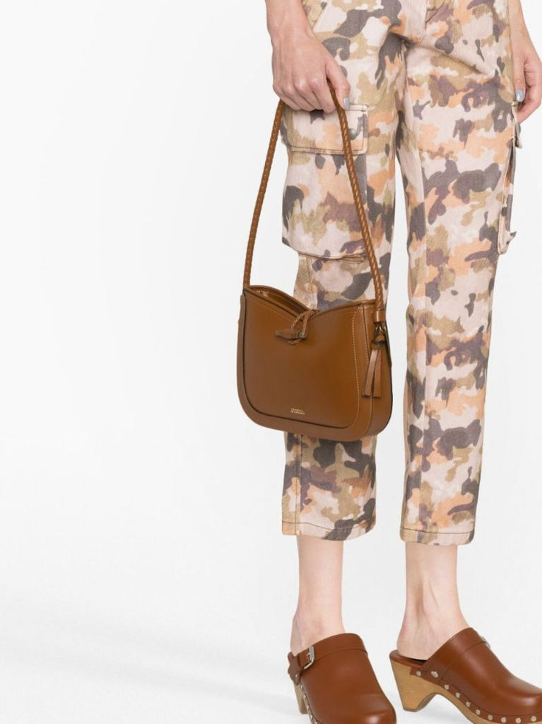 Brown Vigo Leather Shoulder Bag