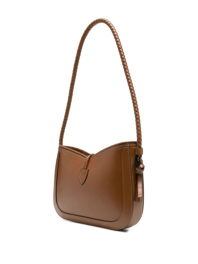 Brown Vigo Leather Shoulder Bag