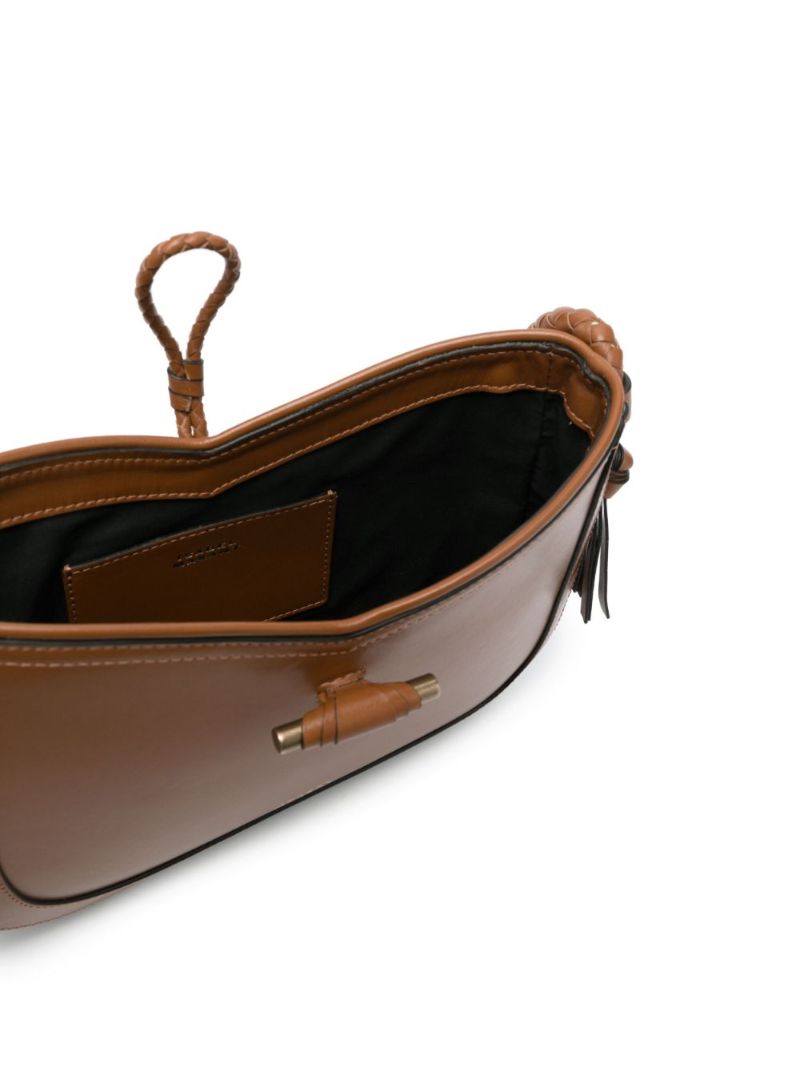 Brown Vigo Leather Shoulder Bag