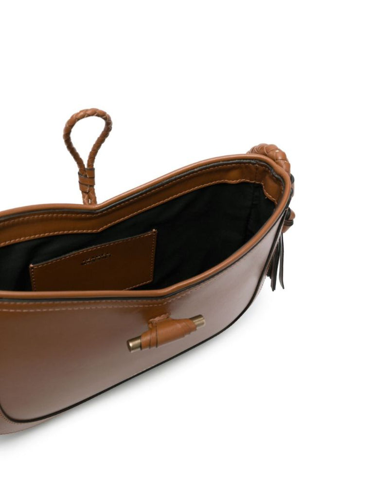 Brown Vigo Leather Shoulder Bag