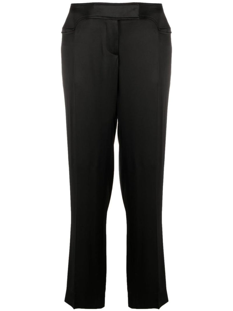 Black Sable Tailored Trousers
