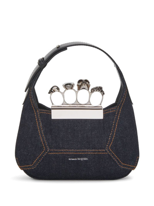 Blue the Jewelled Mini Tote Bag