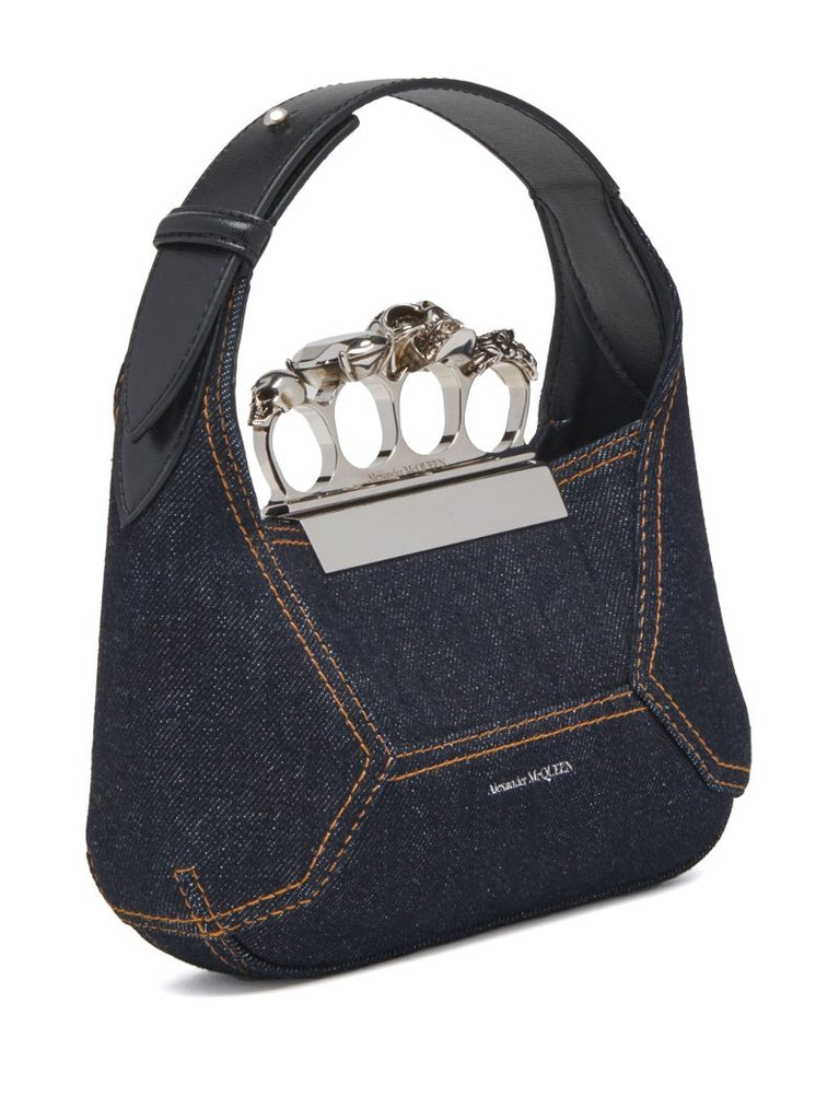 Blue the Jewelled Mini Tote Bag