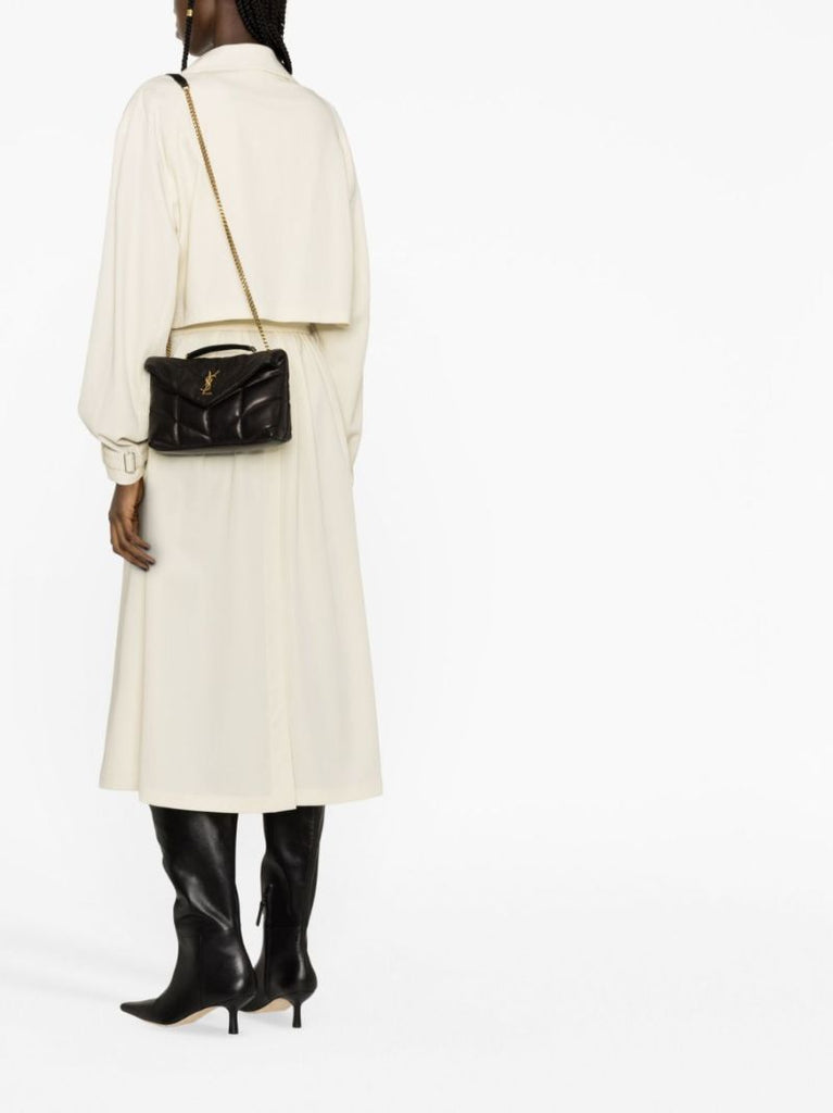 Black Small Puffer Shoulder Bag