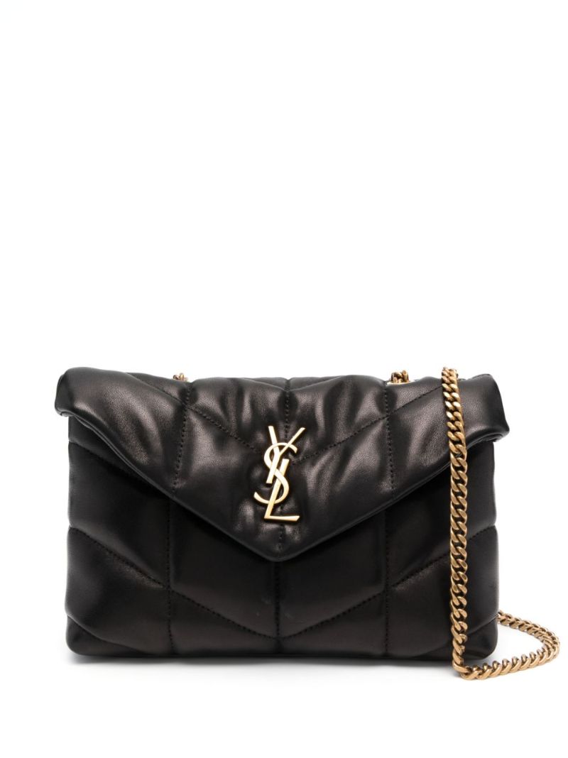 Black Small Puffer Shoulder Bag