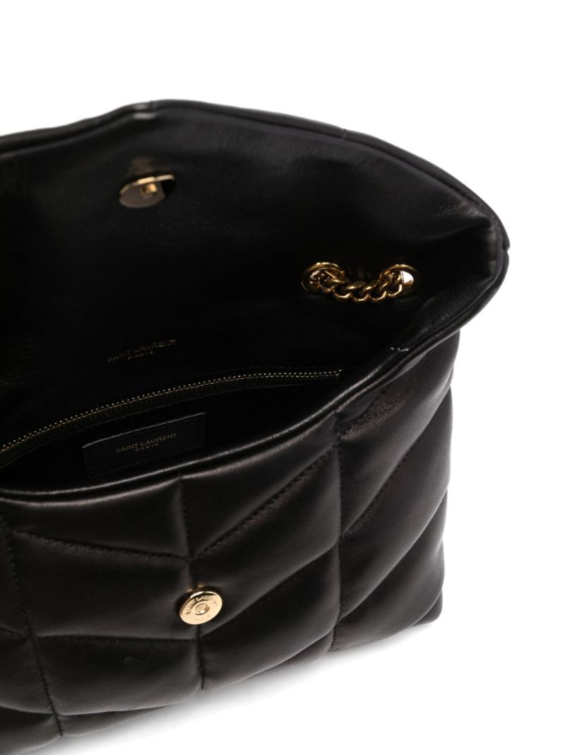 Black Small Puffer Shoulder Bag