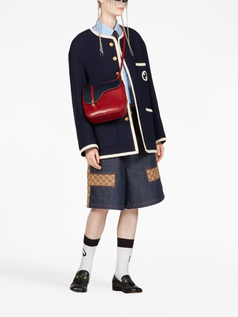 Blue Equation-appliquÃ_x0083_Â© Tweed Jacket
