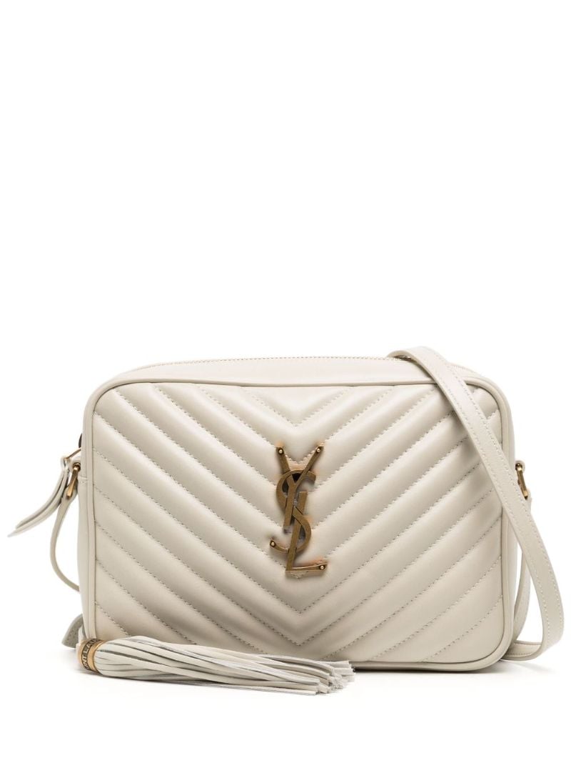 Neutral Lou Leather Camera Bag
