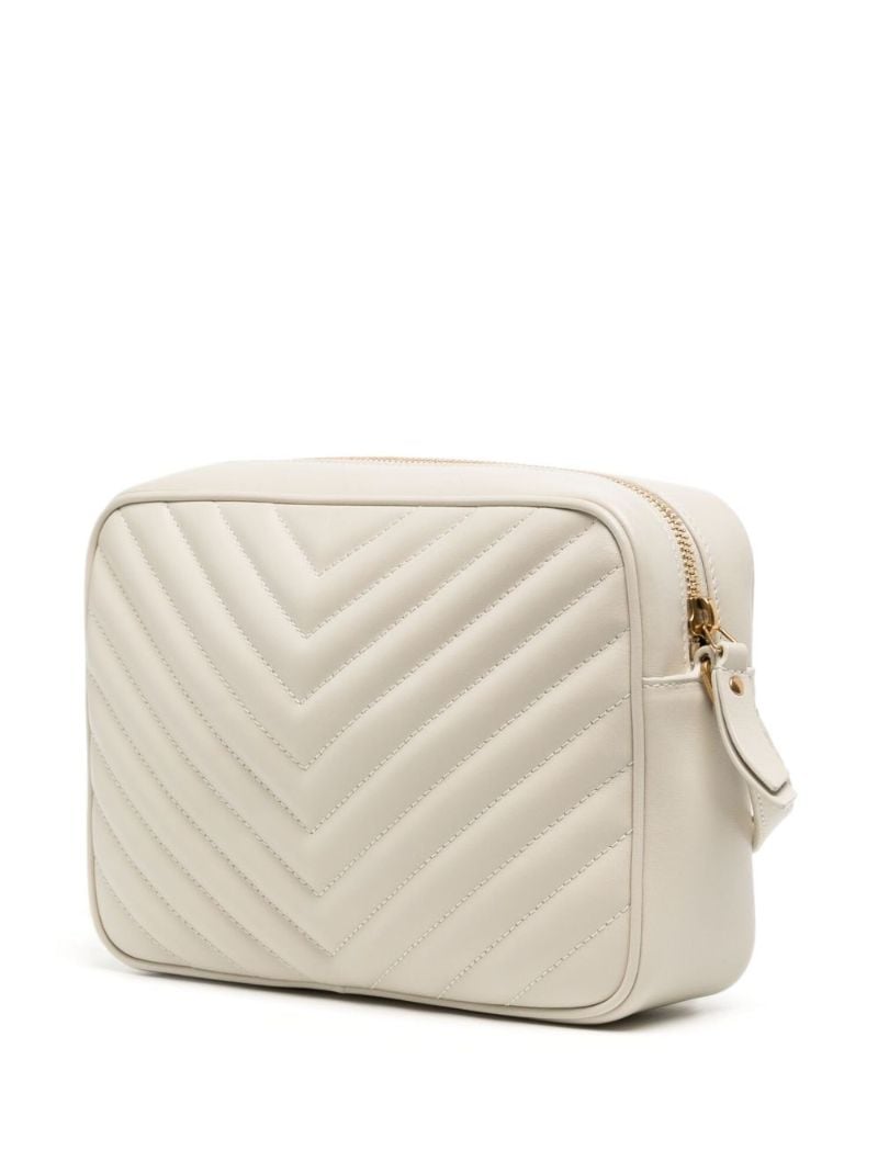 Neutral Lou Leather Camera Bag