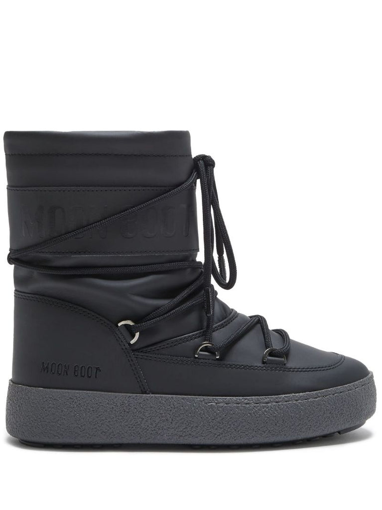 Black Mtrack Tube Rubber Boots