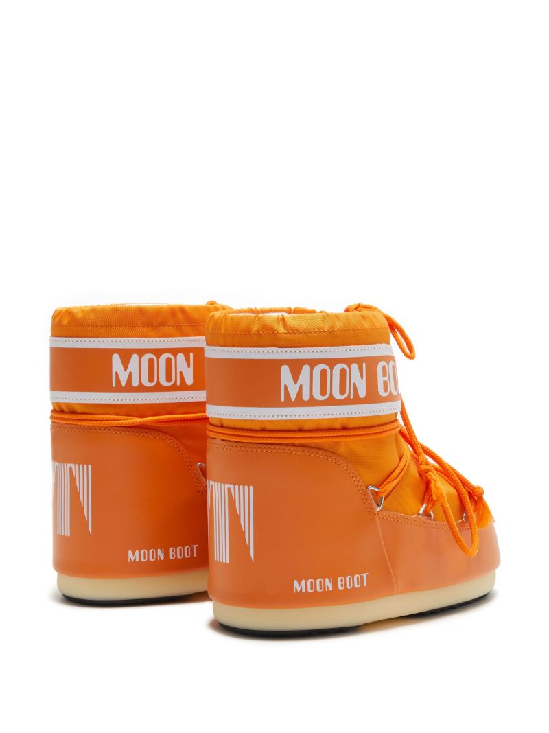 Orange Icon Low Nylon Boots